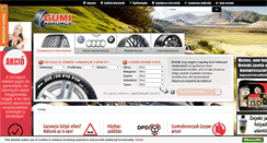 Desktop Screenshot of gumiabroncs.hu
